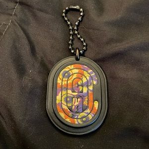 Coach x Kaffe Fasset keychain